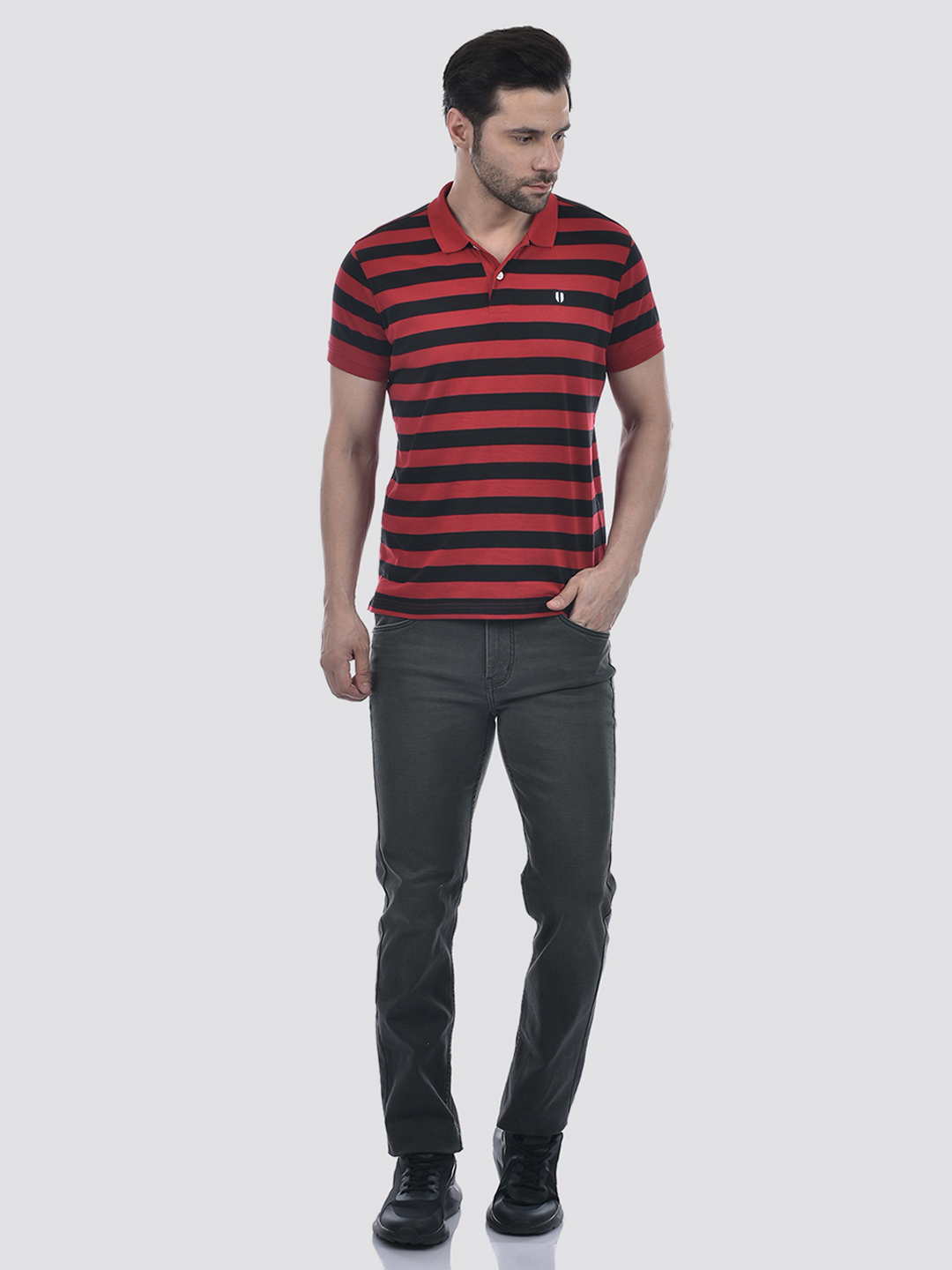 Numero Uno Men Forest Night Slim Fit Mid Rise Sustainable Jeans